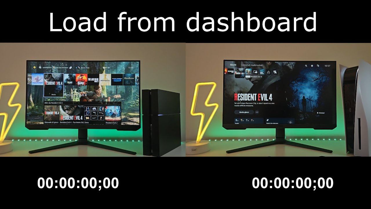 Resident Evil 4 Remake Ps4 Vs Ps5 (Loading Times, Gameplay, Fan Noise) смотреть онлайн