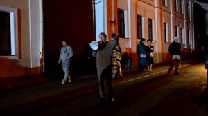 Гродно.Съёмки фильма "Следы апостолов".День второй.