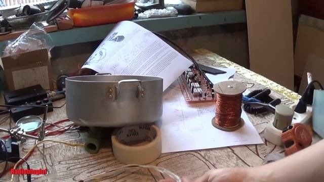 Собираем металлоискатель Пират. Часть 2 -- изготовление катушки