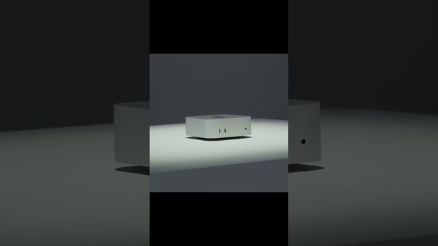 Apple представила обновленную версию Mac Mini с кнопкой включения в нижней части устройства.