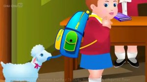 Mary Had A Little Lamb Nursery Rhyme With Lyrics   Cartoon Animation Rhymes & Songs for Children