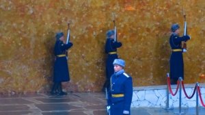 Смена Почётного Караула Пантеон Славы Мамаев Курган Волгоград 7 декабря 2021 года 4k