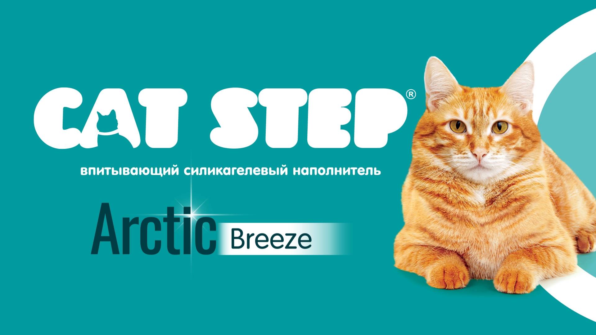 Наполнитель впитывающий силикагелевый CAT STEP Arctic Breeze