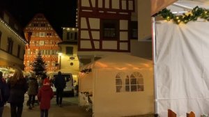 Небольшой местный немецкий рождественский базар 2022, Вайнахтсмаркт