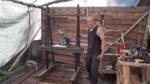 Собираю ленточную пилораму своими руками.
