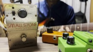 BOSS PH-1 vs MXR Phase90 vs EHX Small Stone sound comparison