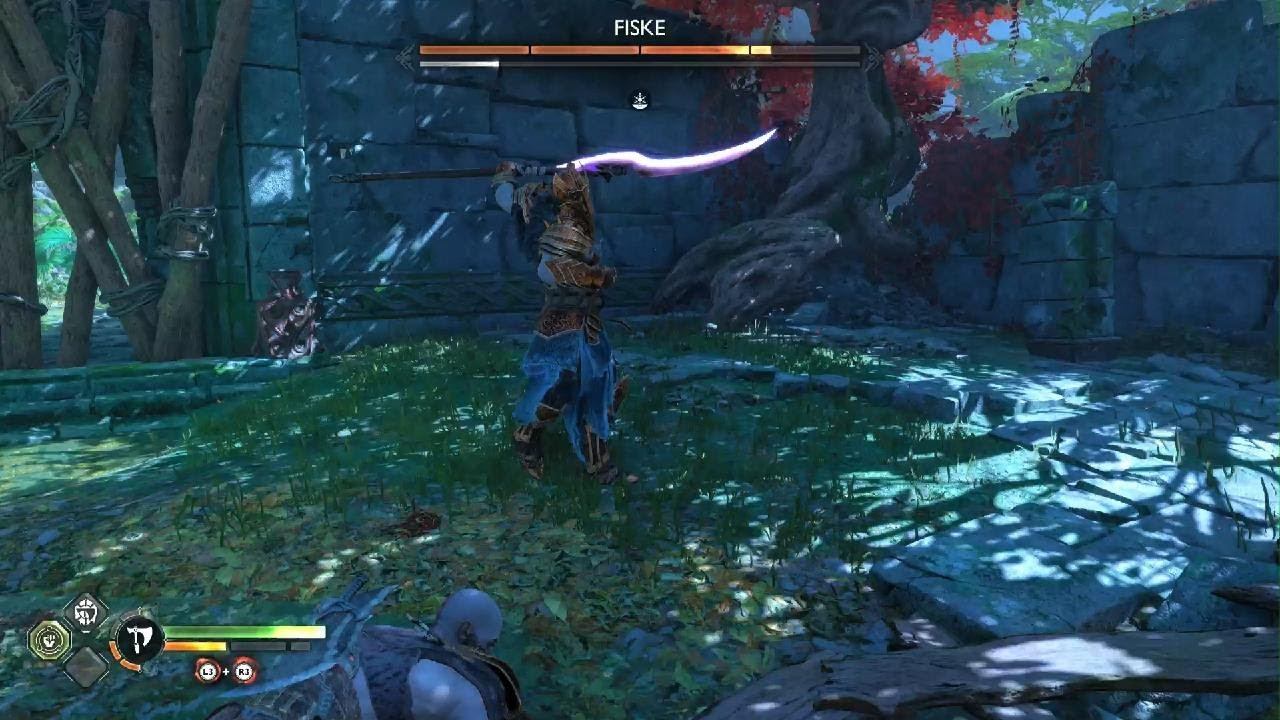 Fiske GoW Ragnarok Boss |GMNM + no damage смотреть онлайн