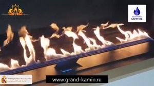 Автоматический Биокамин встроенный в тумбу от Гранд Камин