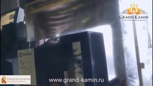 МУРМАНСК / Отправка камина компанией Гранд Камин / ТК ПЭК / ROME 30 с очагом EFP 3020 LS