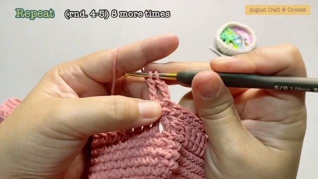 💖 Very Cute Crochet Tote Bag  | How To Crochet Bag For Beginners.@augustcraftcrochet
