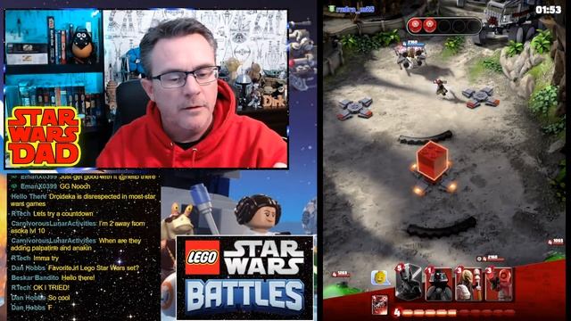 Crystal Mine Event LIVE - LEGO Star Wars Battles смотреть онлайн