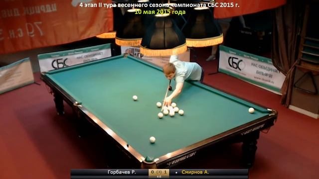 Смирнов А. - Горбачёв Р. Финал. 4 этап II тура весеннего сезона чемпионата СБС. смотреть онлайн
