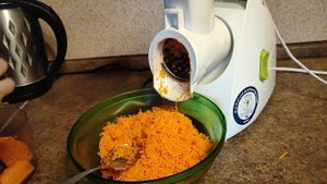 шинковка моркови мясорубкой