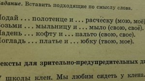 Грамматика. Упражнение: «Мой, моя, моё», «Твой, твоя, твоё". Логопед