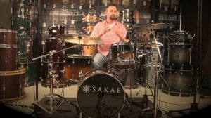 Sakae PAC-D Compact Drum Set - SAKAE-PD4