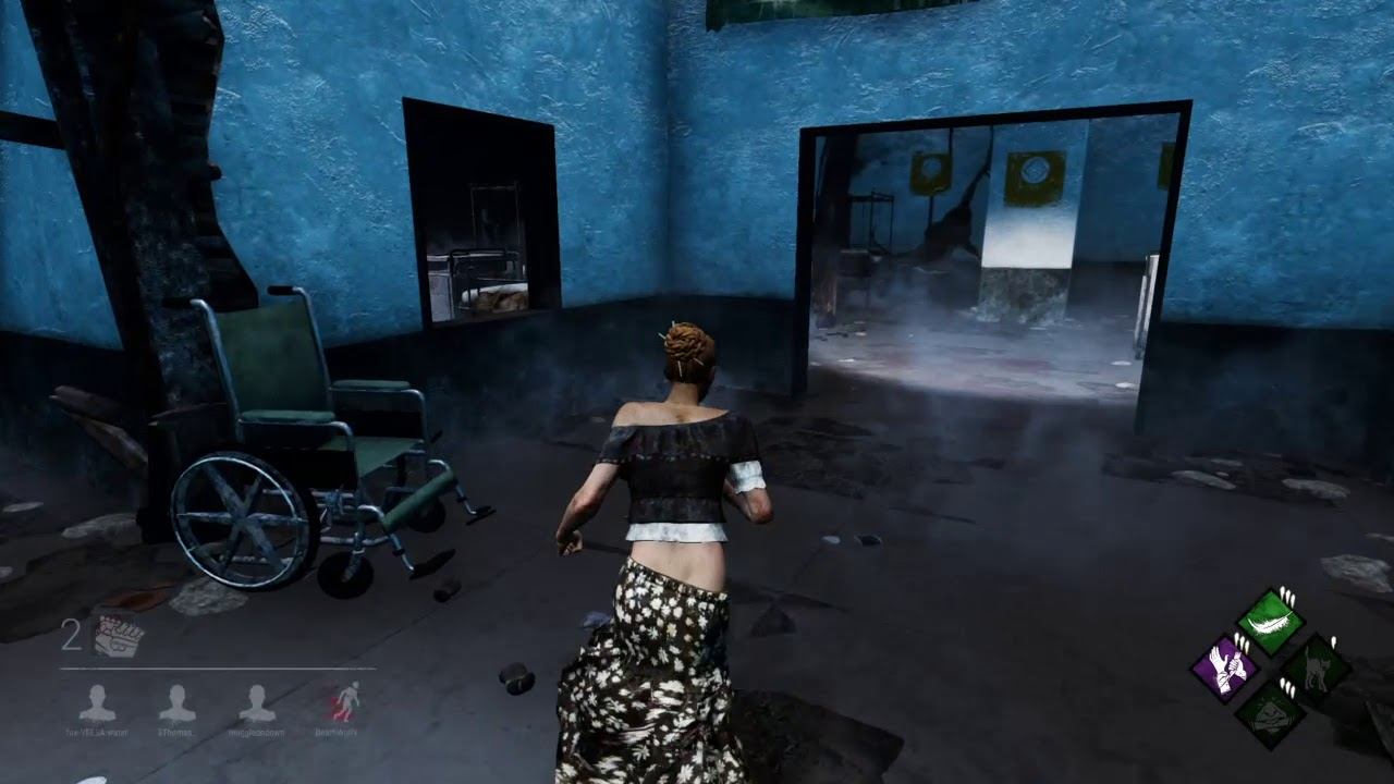 Dead by Daylight : Chopstick hair bun Meg with Huntress смотреть онлайн