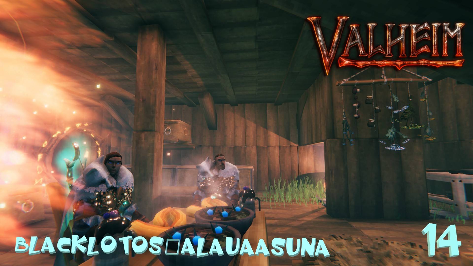 Продолжаем! Большая стройка в Valheim! #14