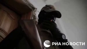 Кадры боевой работы штурмовиков «Вагнера» в Артёмовске (Бахмуте)