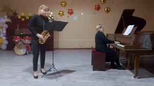 П. Крестон Соната для саксофона альта и фортепиано with tranquility