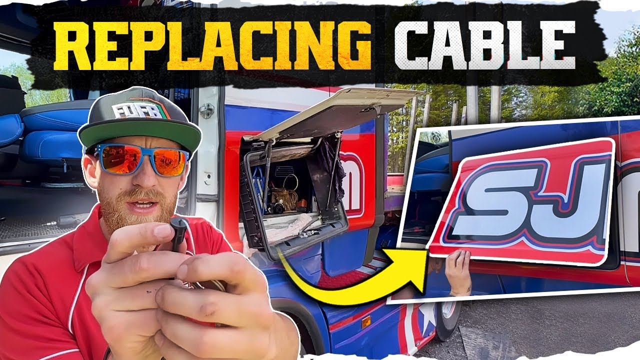 ￼ Replacing Scania locker ￼Cable смотреть онлайн