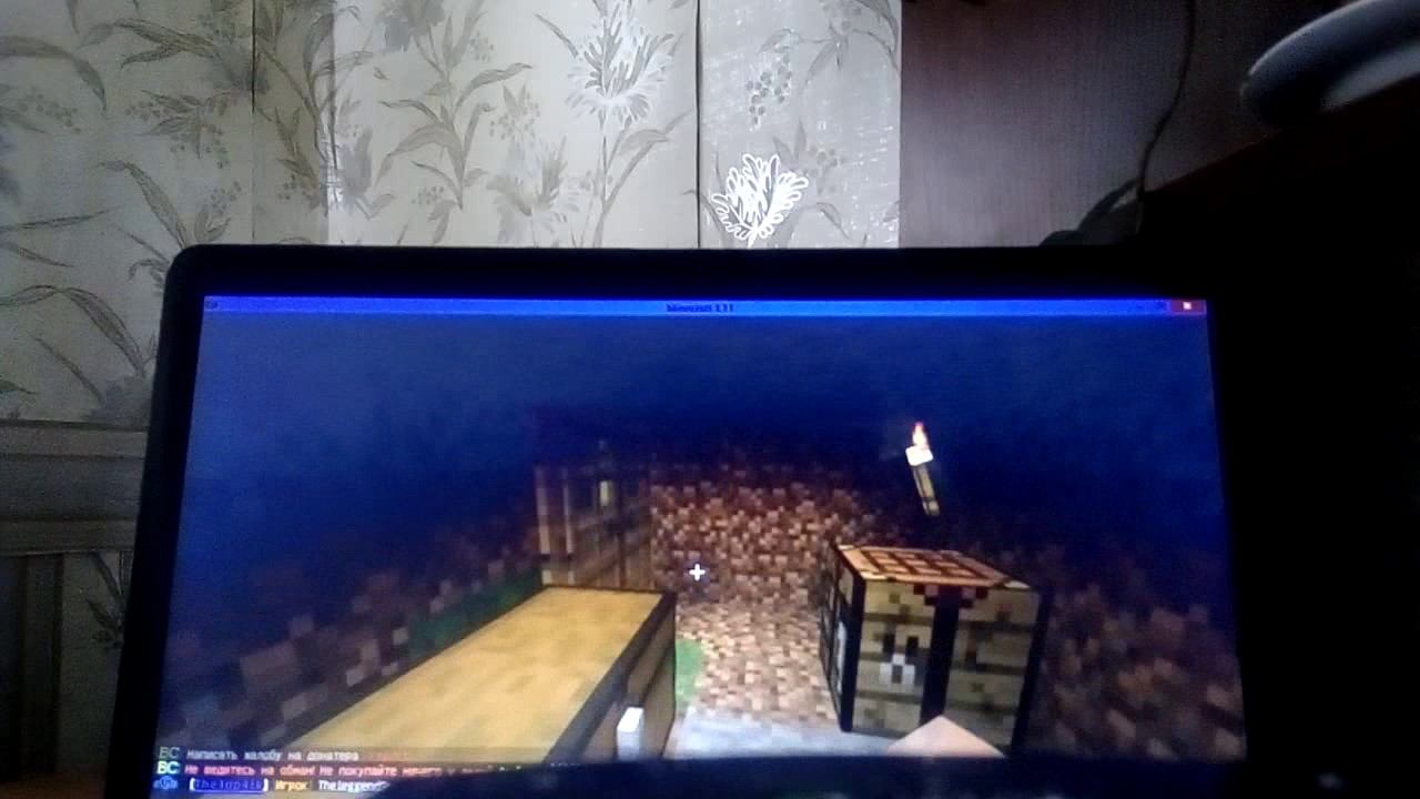 Minecraft  играем на сервере Bananacraft