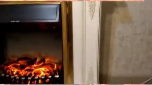 Каминокомплект Anita (белый дуб с патиной) с очагом Fobos BR S от Real Flame