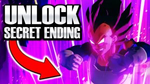 HOW TO UNLOCK SECRET VEGETA ENDING! - Dragon Ball Z Kakarot (DLC 6) - EOZ Goku VS Vegeta Final Boss