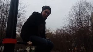 Уроки Workout-а. Как делается смертник на турнике?