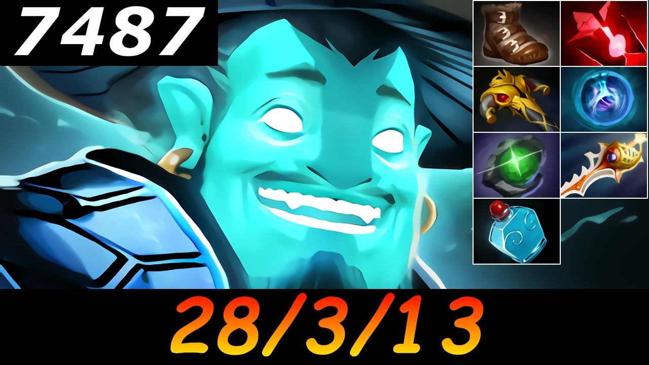 Dota 2 Storm Spirit 7487 MMR 28/3/13 (Kills/Deaths/Assists) Ranked Full Gameplay