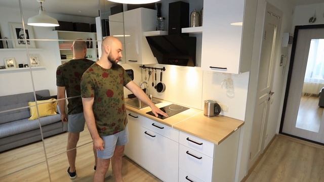 КВАРТИРА-СТУДИЯ 11 КВ.М. ИДЕАЛЬНЫЙ ДИЗАЙН ОЧЕНЬ МАЛЕНЬКОЙ КВАРТИРЫ. СУПЕР БЮДЖЕТНЫЙ РЕМОНТ. РУМТУР.