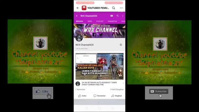Giveaway Channel Youtube | #Youtuberpemula
