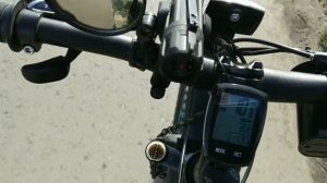 Тест на максимальную скорость электровелосипеда Stels 650 MD