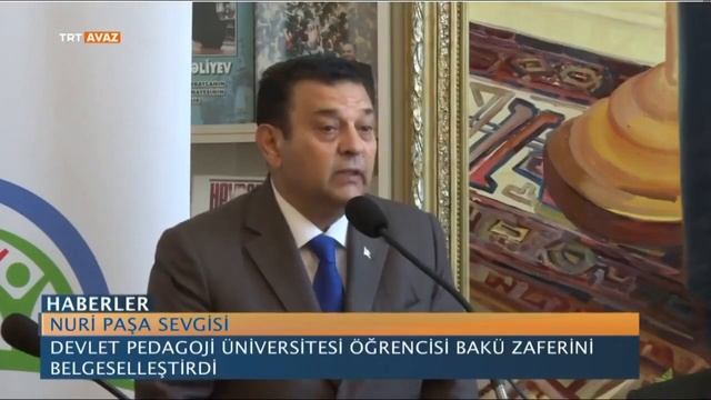 ADPU-da "Nuru paşa və Bakı zəfəri" filminin təqdimatı (TRT AVAZ) смотреть онлайн