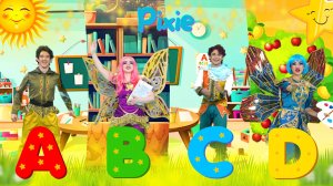 My ABCD Song🌈📚📔 | Pixie Kids Song🎶