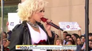 Christina Aguilera - Bionic & Not Myself Tonight Live (Today Show 2010) HD