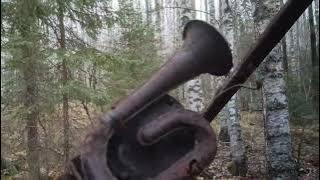 Металлокоп на старой УЖД. Разведка новых усов и опять поломка (((
