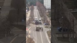 Российские войска в Энергодаре.