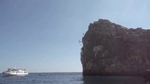 Симеиз - прыжок со скалы Дива (27м) -16.09.2016