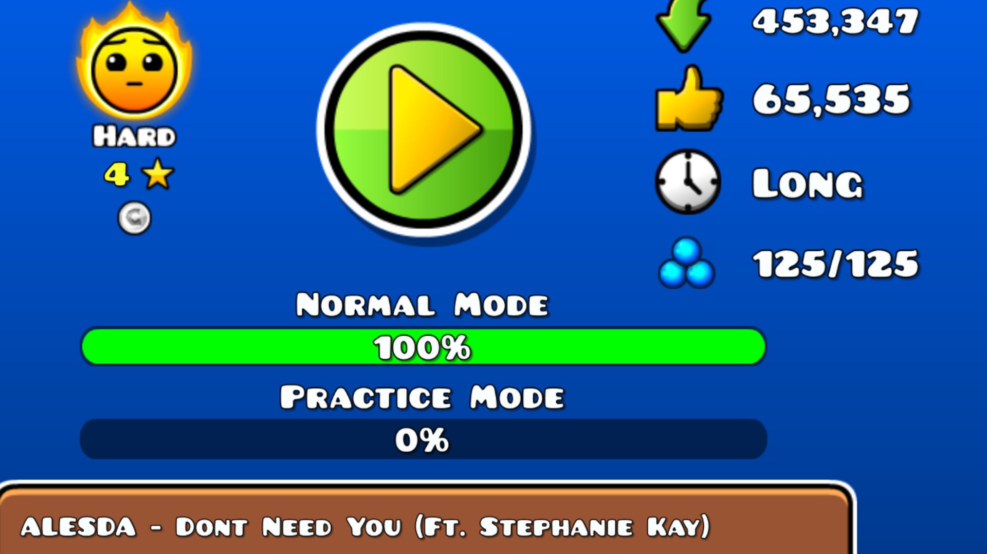 Hitori geometry dash 2.207 ( not of milpan) смотреть онлайн