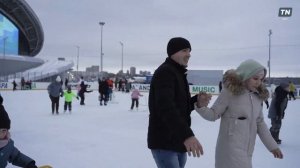 Самая большая ледяная горка