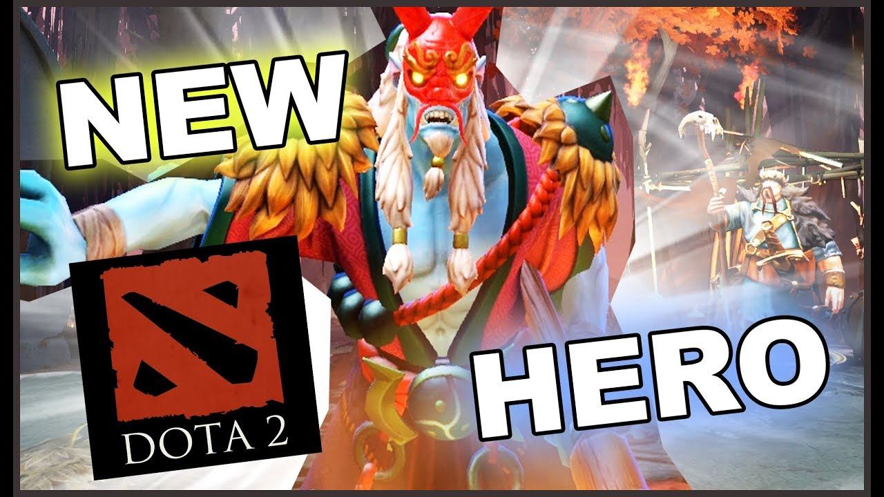 NEW Dota 2 HERO - GRIMSTROKE REVIEW! смотреть онлайн
