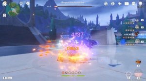 Genshin Impact ● Босс: Коппелия и Коппелиус. Сюита ледяного ветра. Танец пружин и шестерёнок.