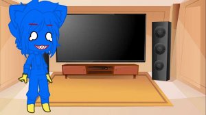Реакция Poppy playtime и Blue из радужных друзей на Poppy playtime