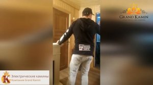 УСТАНОВКА КАМИНА.Отзыв от покупателя.Bianco 30.Электрический камин .Гранд-Камин