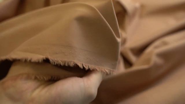 Ткань костюмная  (роз-бежевый) 97% хлопок, 3% эластан