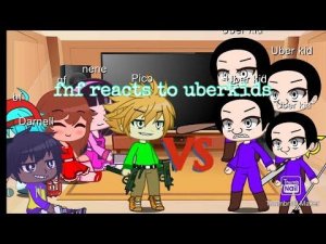 fnf reacts to pico's school uberkids