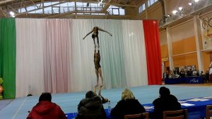 Спортивная акробатика,г.Барановичи. женская тройка, Мастера спорта