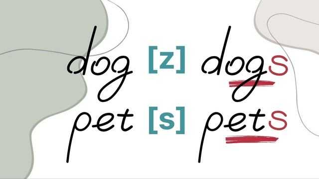 Множественное число существительного в английском языке. смотреть онлайн