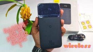 BASEUS Magnetic Wireless Quick Charging Power Bank 10000mAh 20W PPMT-03 #getsmart