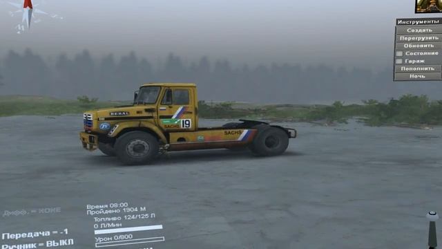 Spintires - Гоночный ЗиЛ (ZiL-4421 СЕ) смотреть онлайн